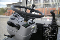 PS sideloader operator joystick controls